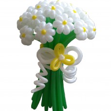 Букет із кульок Двадцять Одна ромашка Букет із кульок Двадцять Одна ромашка